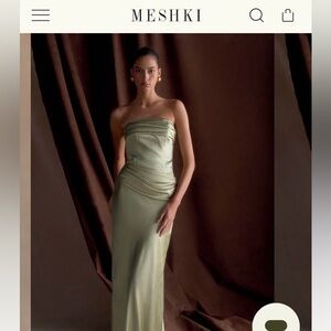 Meshki Strapless Dress